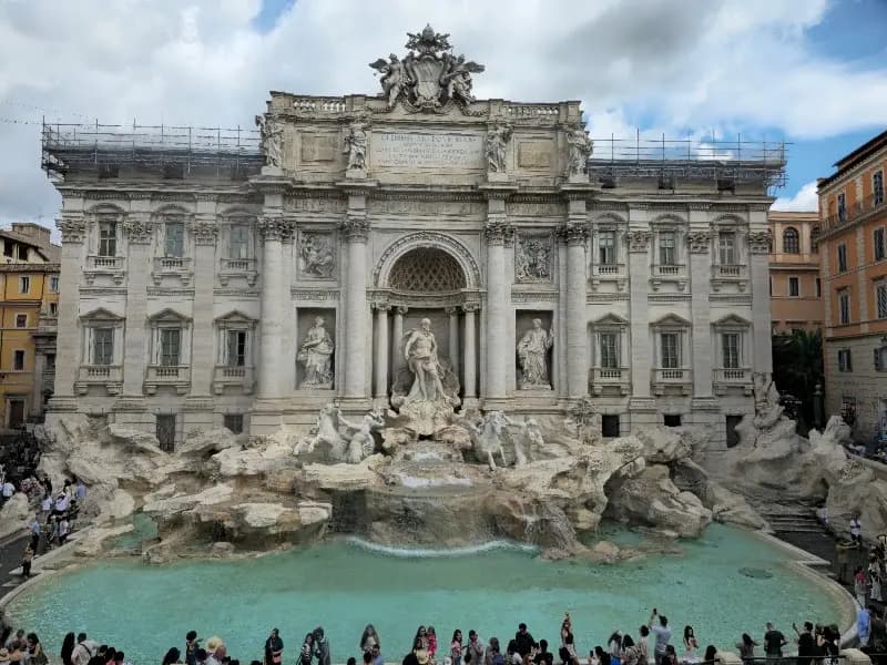 Trevi Fountain & The Pantheon
