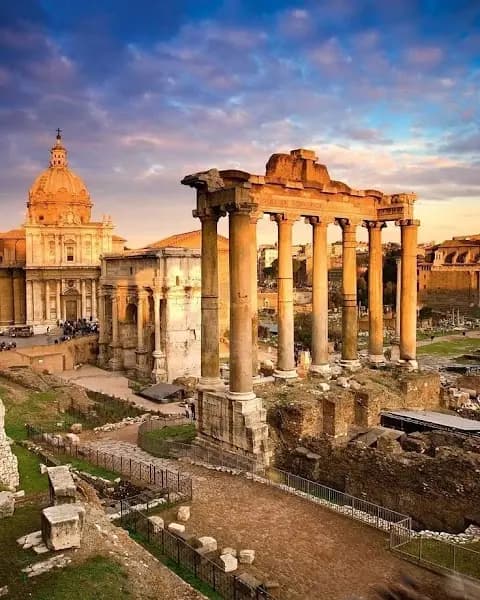The Colosseum & Roman Forum